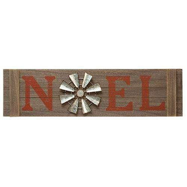 Noel Windmill Sign - The Fox Decor
